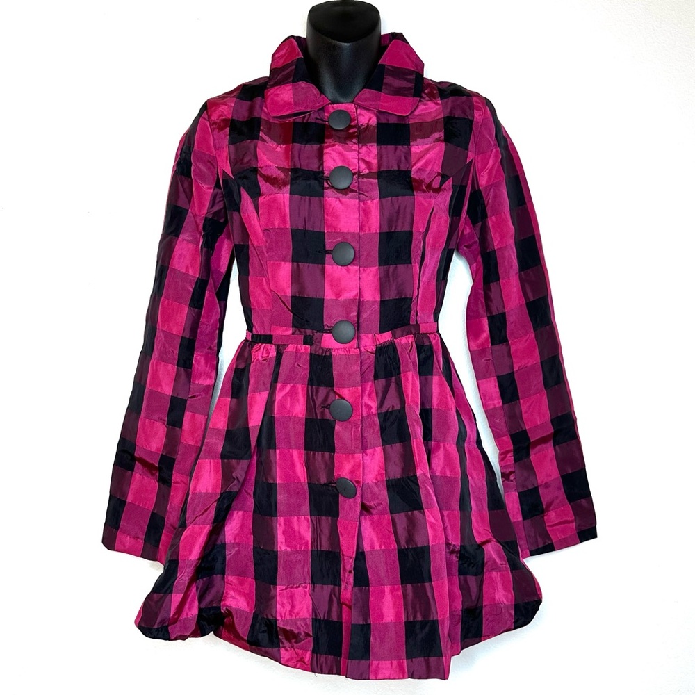 VTG Forever 21 Womens Waterpoof Jacket S Waterproof Fit & Flare Whimsygoth Moody